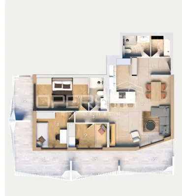 Stan 98 m², Duilovo, Split - 3 sobe i terasa 40 m² - 5