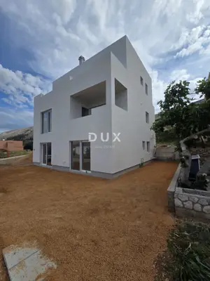 Stan 67 m², Pag - novogradnja, vrt 200 m² i terasa s pogledom - 2