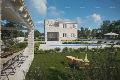 Haus 195 m², Žminj - Pool und Sommerküche - 6