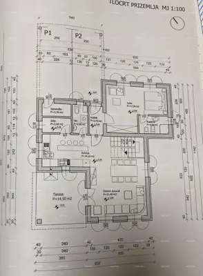 Haus 195 m², Žminj - Pool und Sommerküche - 5