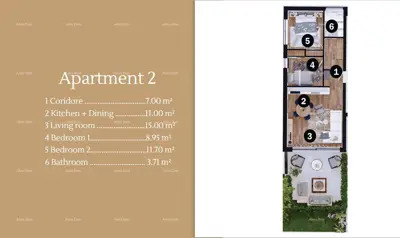 Prodaja modernih apartmana u predivnom stambenom naselju, Umag A2-D7 - 7