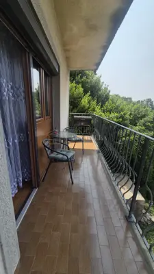 GORNJI ZAMET - 2 Zimmer + Wohnzimmer, Balkon mit Meerblick, 2 Parkplätze - 2