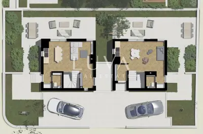 Građevinsko zemljište 412 m², Škrip na Braču - dozvola i pogled na more - 4