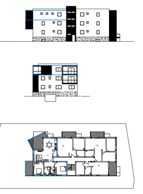 Penthouse 104,2 m², Vodice - 2 lođe i spremište - 11