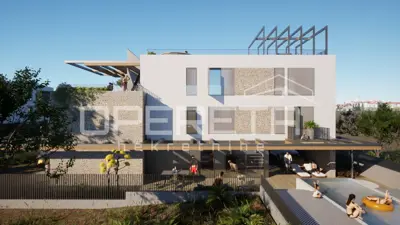 GRAĐEVINSKO ZEMLJIŠTE S DOZVOLOM I PROJEKTOM – KUĆA 260 m² S BAZENOM I POGLEDOM - 3