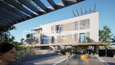 GRAĐEVINSKO ZEMLJIŠTE S DOZVOLOM I PROJEKTOM – KUĆA 260 m² S BAZENOM I POGLEDOM - 4
