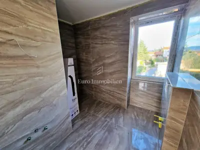 Semi-detached stone house 134 m², Dobrinj - pool and garden area - 3