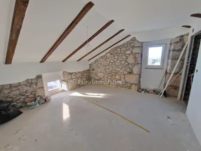 Semi-detached stone house 134 m², Dobrinj - pool and garden area - 5