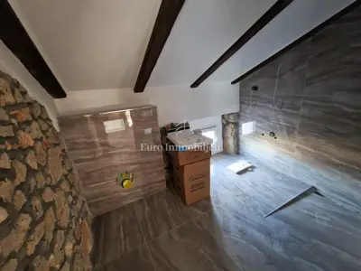 Semi-detached stone house 134 m², Dobrinj - pool and garden area - 6