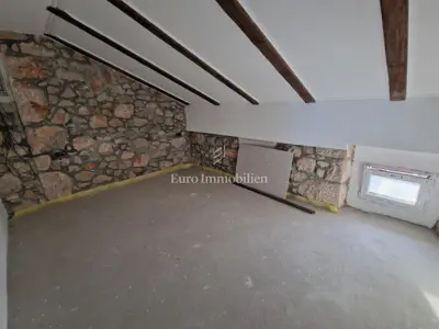Semi-detached stone house 134 m², Dobrinj - pool and garden area - 8