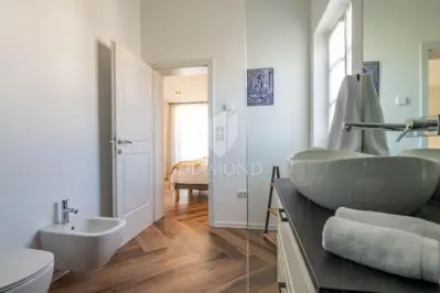 Villa 120 m², Poreč - Pool und überdachte Terrasse - 13