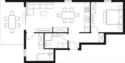 Apartment 69.7 m², Peroj - new build, covered terrace - 9