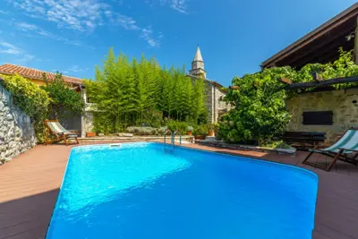 Houses 520 m², Gračišće - old town core and pool - 4