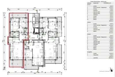 Stan 78 m², Kaštel kod Buja, lift i 2 terase - 5