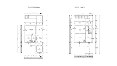 House for renovation, Belafuža Zadar, plot 540 m² and garage - 4