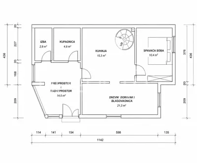 PRODAJA, KUĆA, KLOŠTAR IVANIĆ, Vinogradska ulica, SAMOSTOJEĆA, 133 m², na parcel - 20