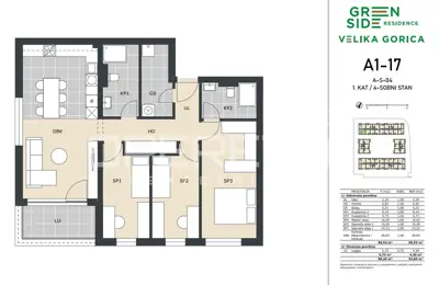 Wohnung zum Kauf in Kromosovo naselje, 95 m² - 9