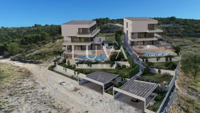 Villa 390 m², Rogoznica - pool and sea view - 9