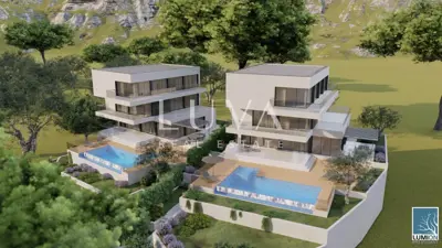 Villa 390 m², Rogoznica - pool and sea view - 11