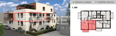 Wohnung 78 m², Donja Dubrava - Neubau, 3 Zimmer - 3