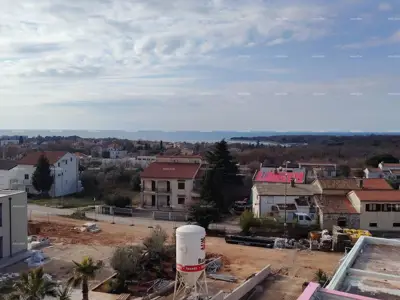 Poreč, Veli Maj, Penthouse mit Panoramablick auf das Meer