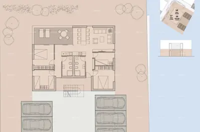 Stan, Lovrečica, 4 spavaće sobe i vrt 274 m² - 5