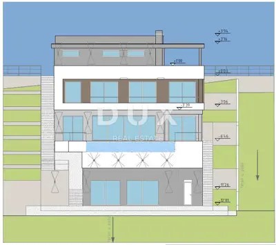 OPATIJA, IČIĆI - Grundstück für eine Villa mit Baugenehmigung 300 m² in der Nähe - 13