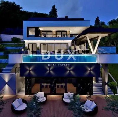 OPATIJA, IČIĆI - Grundstück für eine Villa mit Baugenehmigung 300 m² in der Nähe - 4