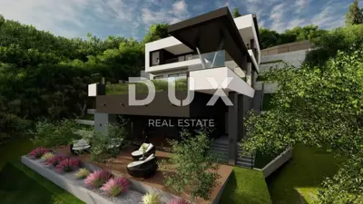 OPATIJA, IČIĆI - Grundstück für eine Villa mit Baugenehmigung 300 m² in der Nähe - 16