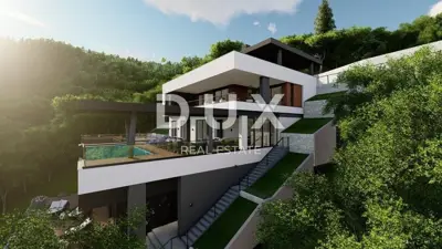 OPATIJA, IČIĆI - Grundstück für eine Villa mit Baugenehmigung 300 m² in der Nähe - 15
