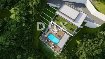 OPATIJA, IČIĆI - Grundstück für eine Villa mit Baugenehmigung 300 m² in der Nähe - 2