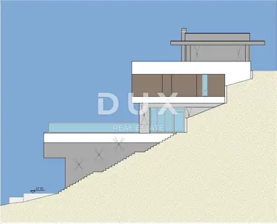 OPATIJA, IČIĆI - Grundstück für eine Villa mit Baugenehmigung 300 m² in der Nähe - 3