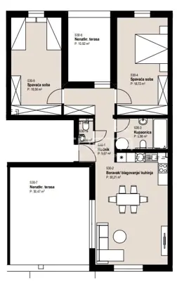 Prodaja, Stan, Žitnjak, II. Struge, 3s, 98 m² - 13
