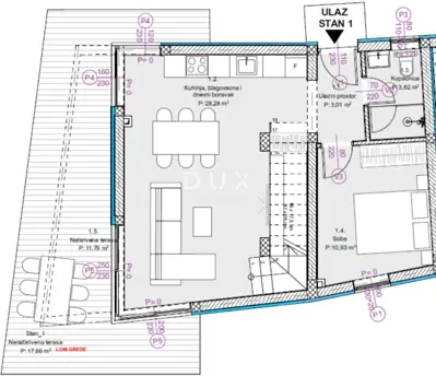 Šibenik, Žaborić, semi-detached house, 123 m² - 17
