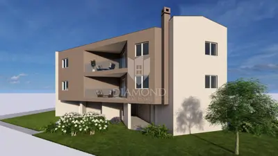 Stan, Peroj, 2 spavaće sobe i balkon