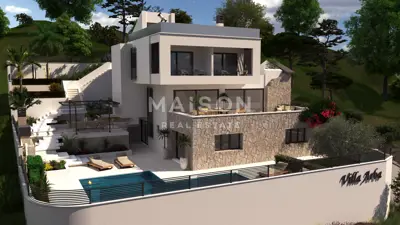 Baugrundstück 880 m², Kampor na Rabu, 50 m vom Meer - 7