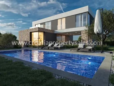 Villa 530 m², Pag - Panoramablick und Pool