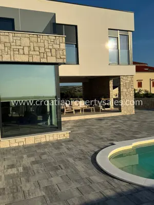 Villa 530 m², Pag - Panoramablick und Pool - 12
