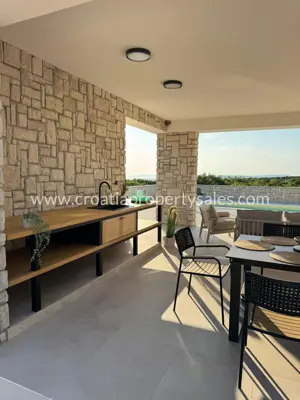 Villa 530 m², Pag - Panoramablick und Pool - 11