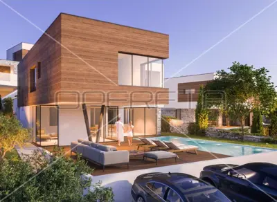 Luxusvilla mit Pool und Meerblick, Vodice - 2