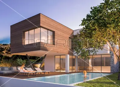 Luxusvilla mit Pool und Meerblick, Vodice