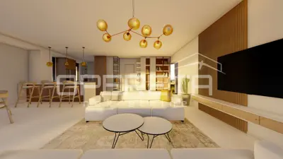 Wohnung 162 m², Zambratija, 150 m vom Meer und privater Gartenbereich - 2