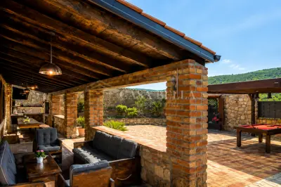 Villa 215 m², Drivenik - stone villa with pool - 11