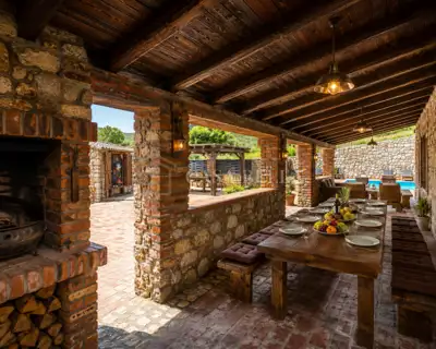 Villa 215 m², Drivenik - stone villa with pool - 2