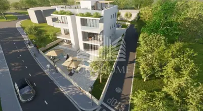 Penthouse 238 m², Turanj - krovna terasa s pogledom na more