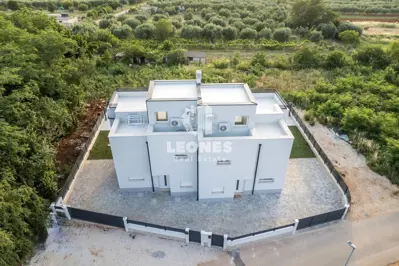 Dvojna kuća 140 m², Umag - grijani bazen i pogled na more - 4