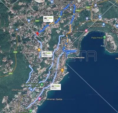 Građevinsko zemljište 1.368 m², Opatija - Centar, Pobri - 5