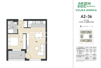 Wohnung zum Kauf in Kromosovo naselje, 55 m² - 10