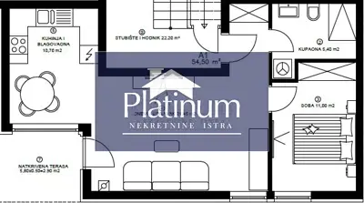 Stan 54 m², Pula, Valmade - prizemlje, vrt i parkirno mjesto - 5