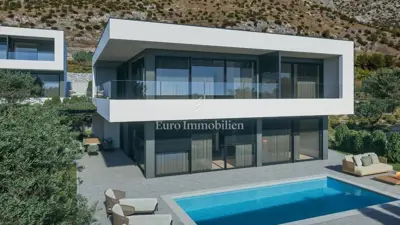 Land with permit for three villas with pools - 2